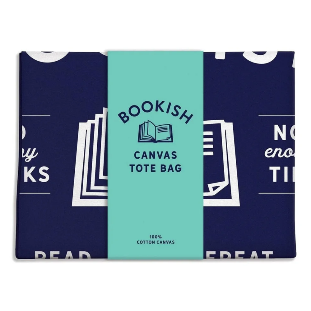 Bookish Canvas Tote Bag (New) - Picture 2 of 2